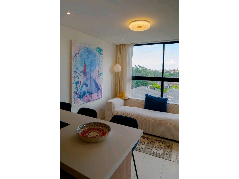 (AC) SE VENDE HERMOSO APARTAESTUDIO AMOBLADO — foto 2