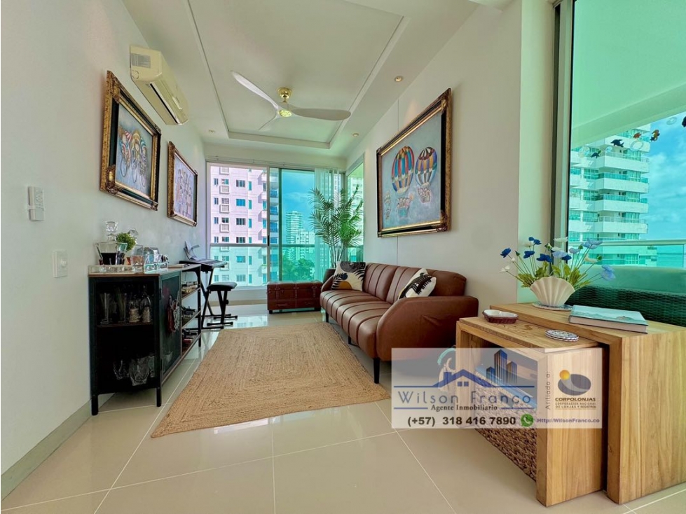 AirBnb Friendly | Apartamento En Venta | Castillogrande | Cartagena — foto 2