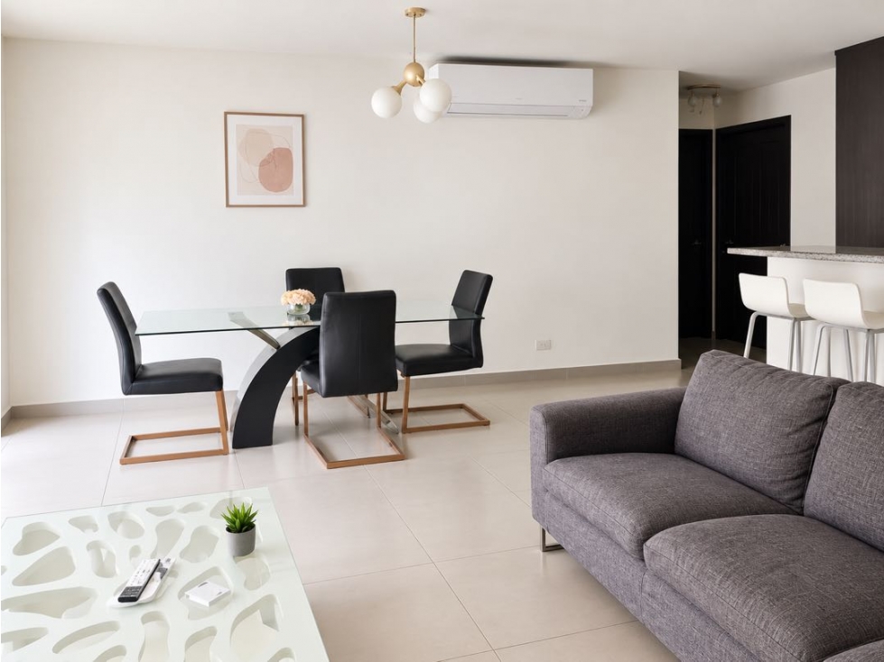 ALQUILER APARTAMENTO AMOBLADO 2R CERCA AVENIDA BALBOA | PH COLORES
