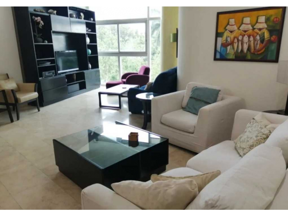 ALQUILER APARTAMENTO AMOBLADO AMADOR 195MTS2