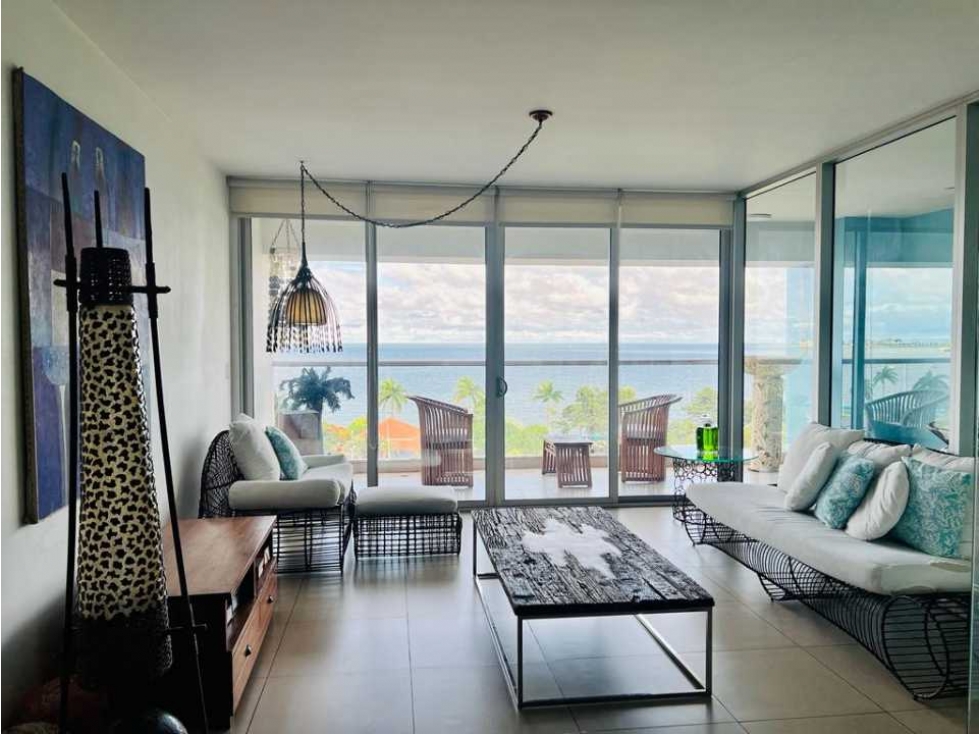 VENTA DE APARTAMENTO AMOBLADO EN AVENIDA BALBOA PH RIVAGE TOWER