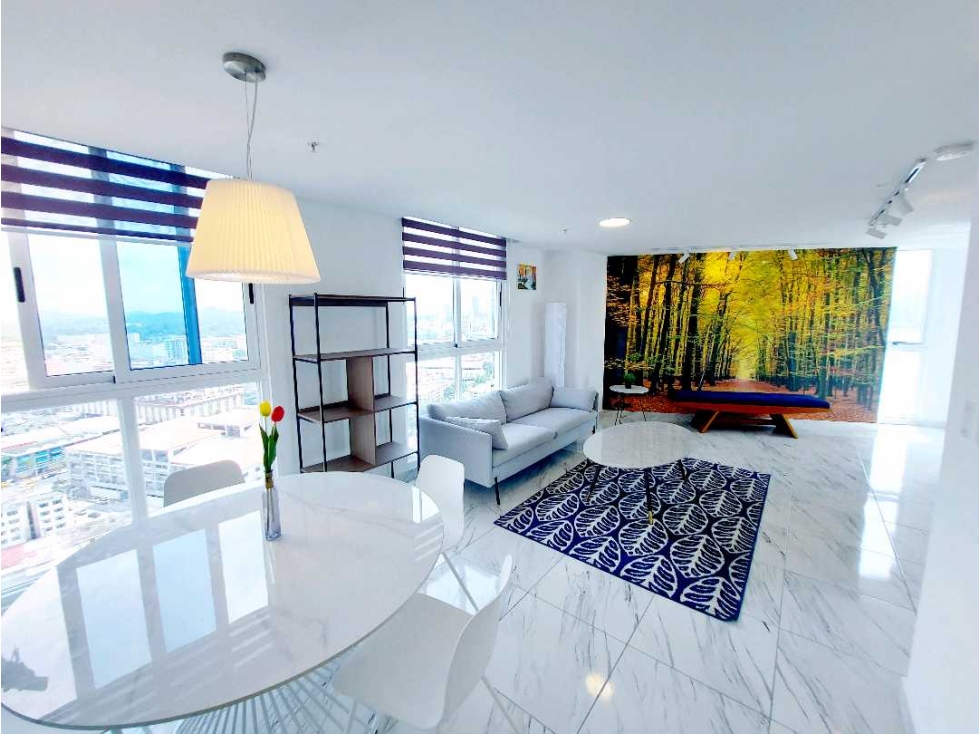 ALQUILER APARTAMENTO AMOBLADO CON BALCON VISTA AL MAR EN AVE BALBOA — foto 6