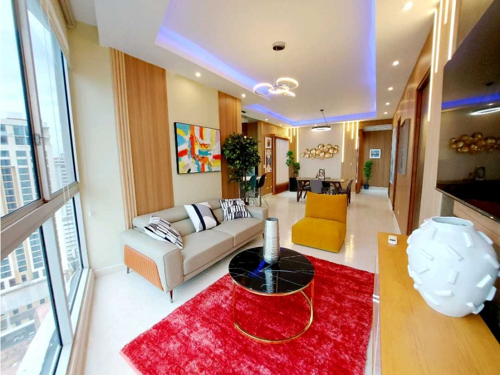 ALQUILER APARTAMENTO AMOBLADO LUJOSO EN OBARRIO PISO ALTO — foto 2