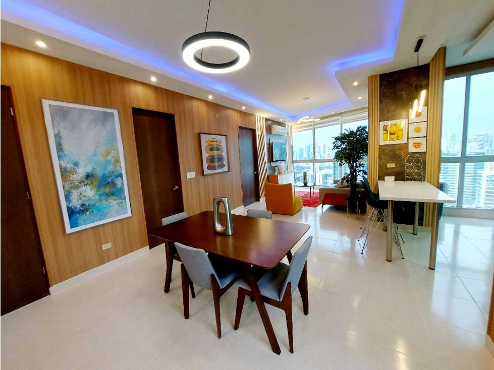 ALQUILER APARTAMENTO AMOBLADO LUJOSO EN OBARRIO PISO ALTO — foto 4