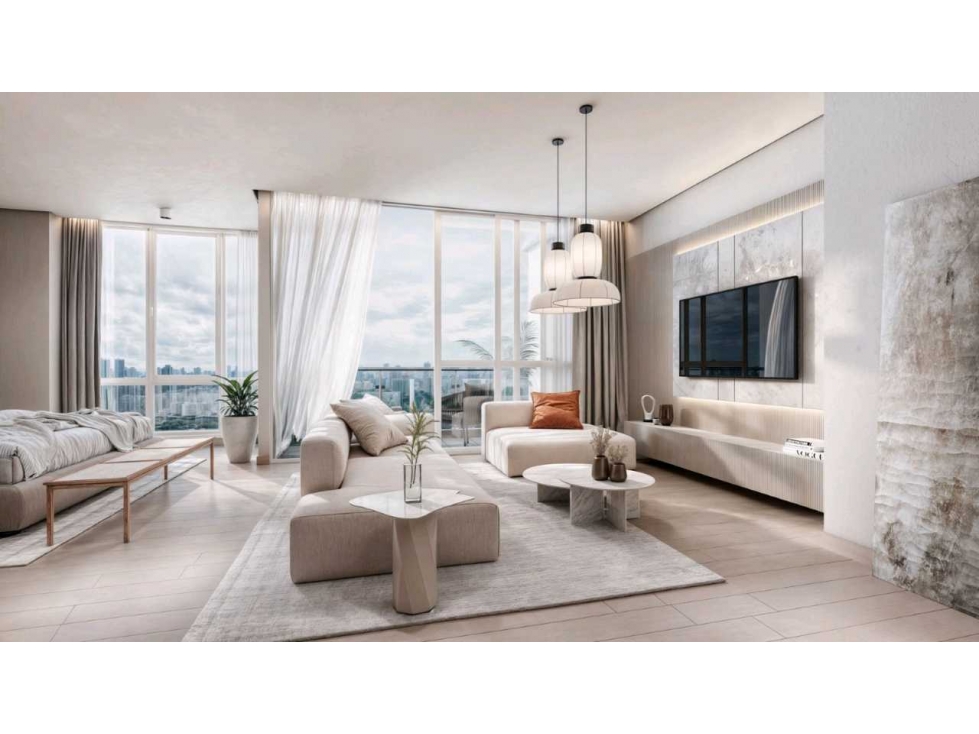 VENTA APARTAMENTO A ESTRENAR EN COCO DEL MAR PH BAHIA DEL GOLF CV