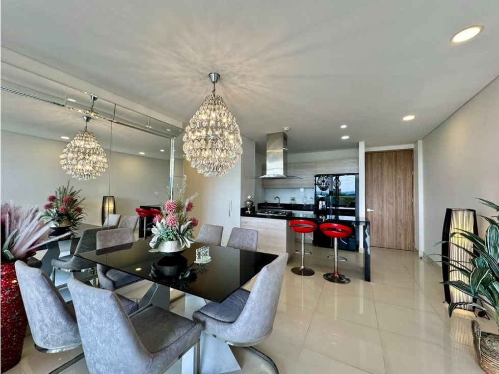 Alquiler apartamento amoblado en Cosmoplaza Cali, Valle del Cauca