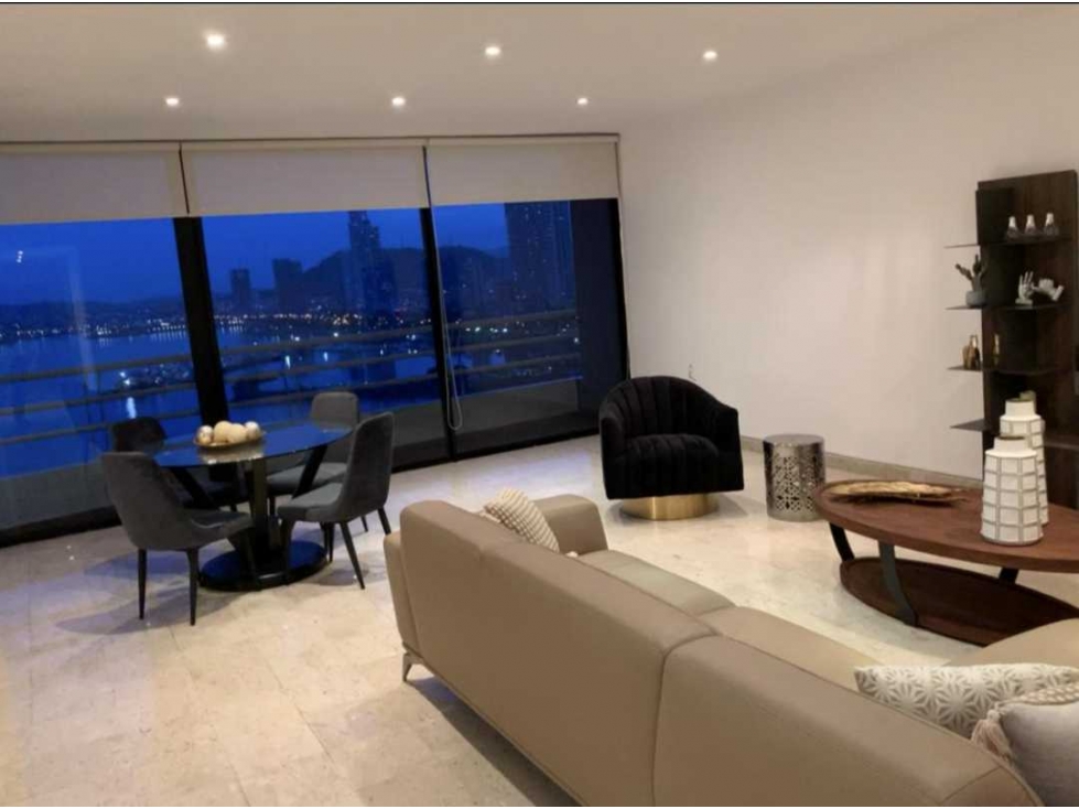 ALQUILER APARTAMENTO AMOBLADO PH DELFINES AV BALBOA 280m2 DIS NOV JP — foto 3