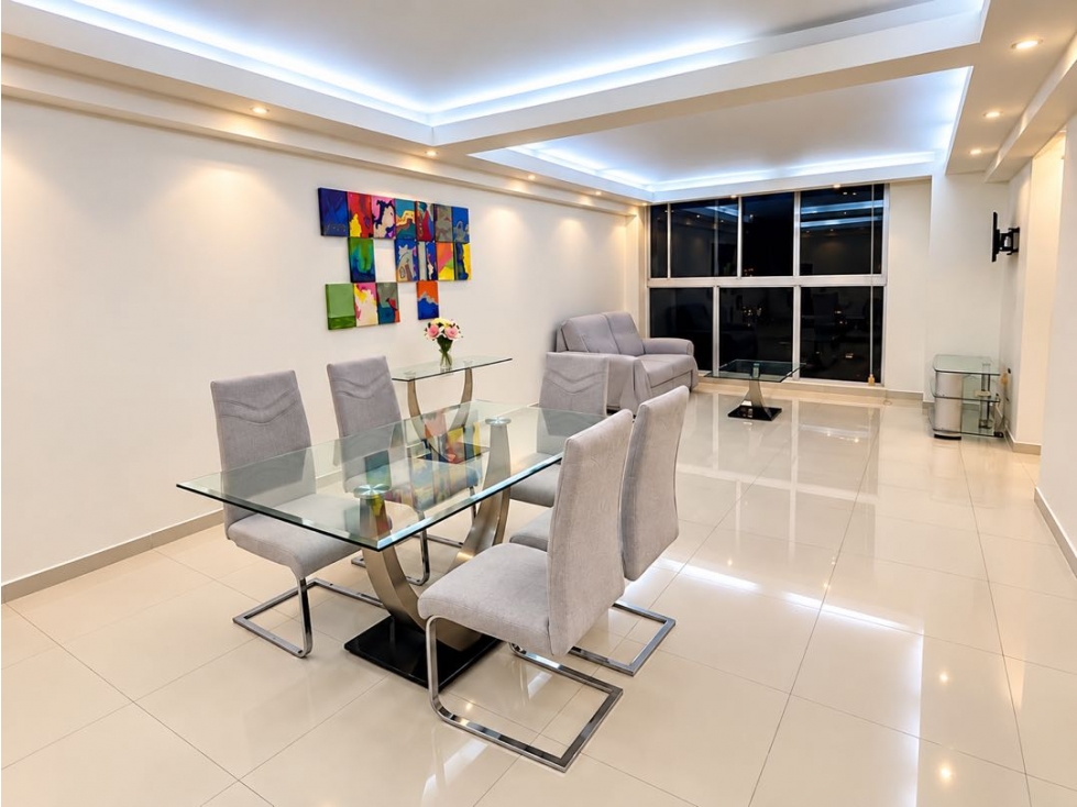 ALQUILER APARTAMENTO AMOBLADO 2R PUNTA PACÍFICA | PH PACIFIC BLUE