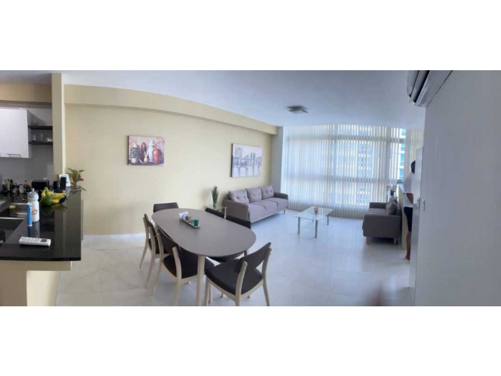 ALQUILER APARTAMENTO EN AV BALBOA 2RE 100 M2 AMOBLADO