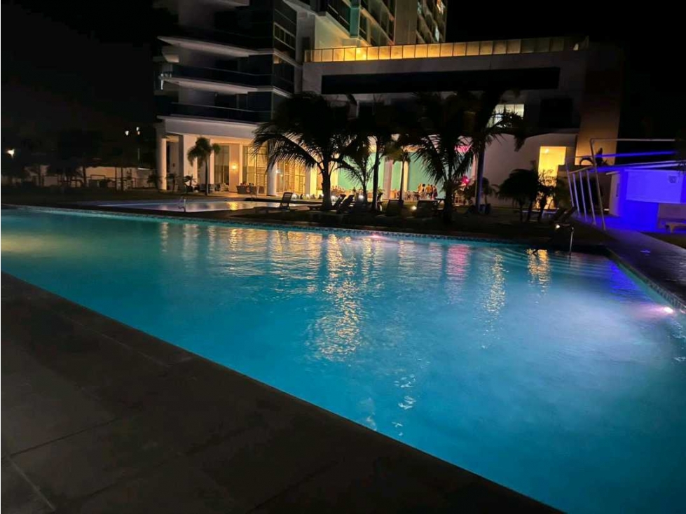 ALQUILER APARTAMENTO ROYAL PALMS GORGONA CON BALCON VISTA AL MAR 2 R — foto 3