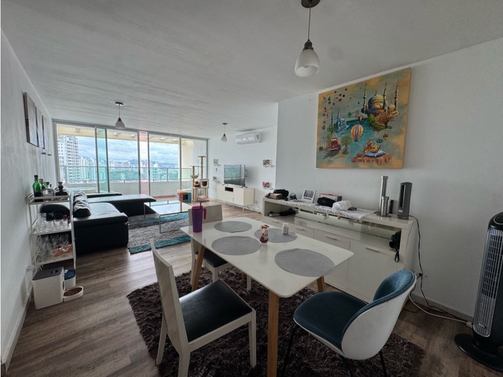 VENTA APARTAMENTO SAN FRANCISCO AMOBLADO PISO ALTO DISP EN DIC MLD