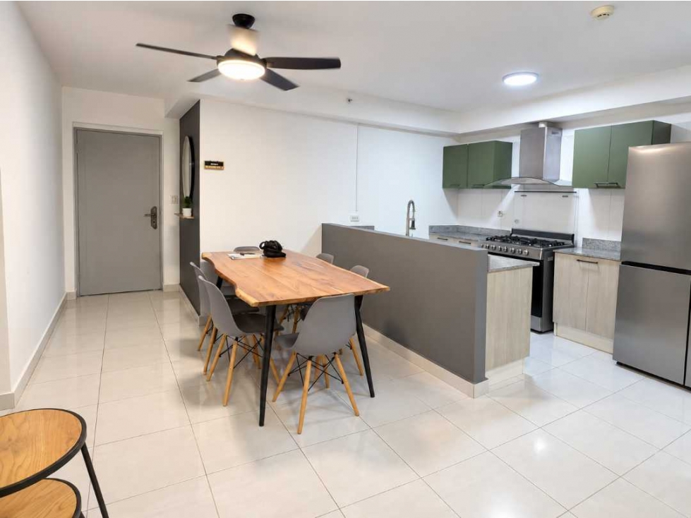 ALQUILER APARTAMENTO SEMIAMOBLADO VIA ESPAÑA PH METROPOLITAN PARK CP - 1