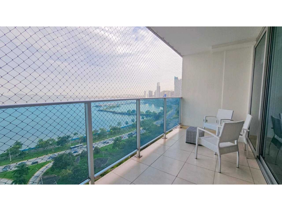 ALQUILER APARTAMENTO VISTA AL MAR AMOBLADO CON BALCON 3REC PH WATERS — foto 6