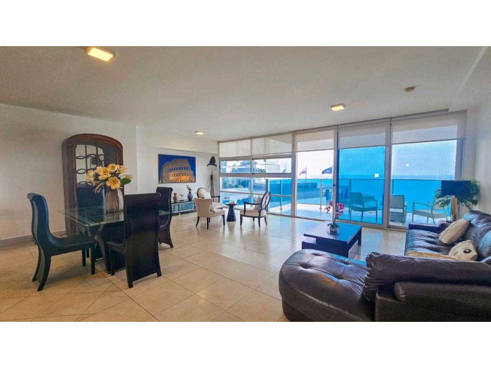 ALQUILER APARTAMENTO VISTA AL MAR AMOBLADO CON BALCON 3REC PH WATERS — foto 3