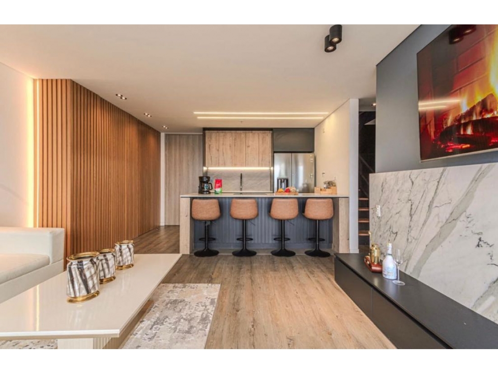 Alquiler de Apartamento Duplex Amoblado de Lujo en El Poblado Medellín
