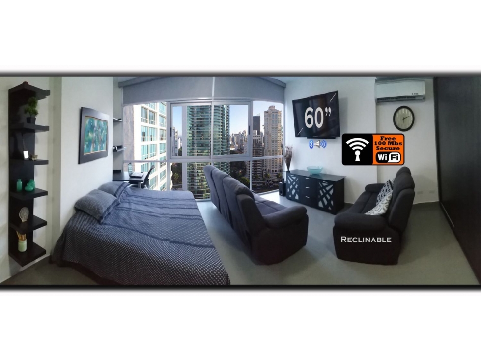 Alquiler de apartamento amoblado en el Ph Colores de bella vista — foto 6