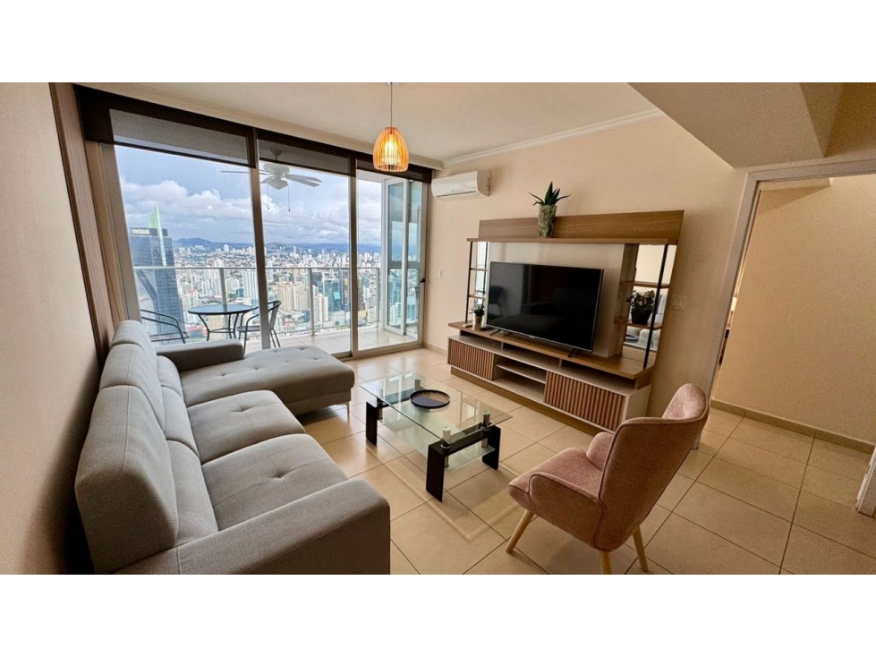 ALQUILER DE APARTAMENTO AMUEBLADO PH WATERS AVENIDA BALBOA JP