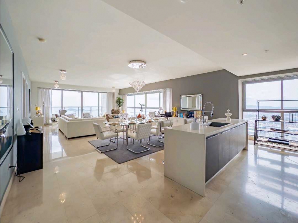 VENTA DE PENTHOUSE AMUEBLADO CON VISTA AL MAR EN PH YOO 330M2 JP — foto 3