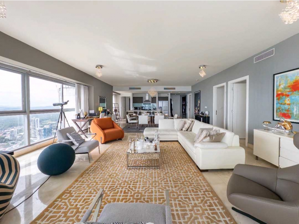 VENTA DE PENTHOUSE AMUEBLADO CON VISTA AL MAR EN PH YOO 330M2 JP — foto 6