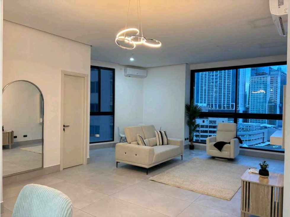 ALQUILER DE APARTAMENTO EN PUNTA PAITILLA AMOBLADO PH AQUA POINT.