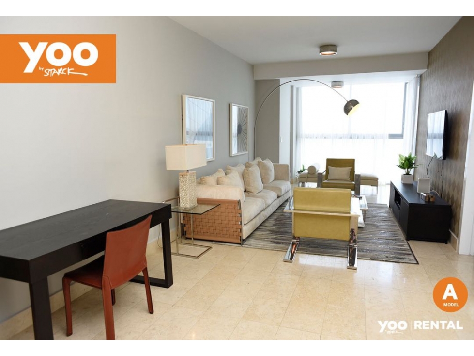 ALQUILER DE APARTAMENTO FULL AMOBLADO VISTA AL MAR EN PH YOO 156M2 JP — foto 3