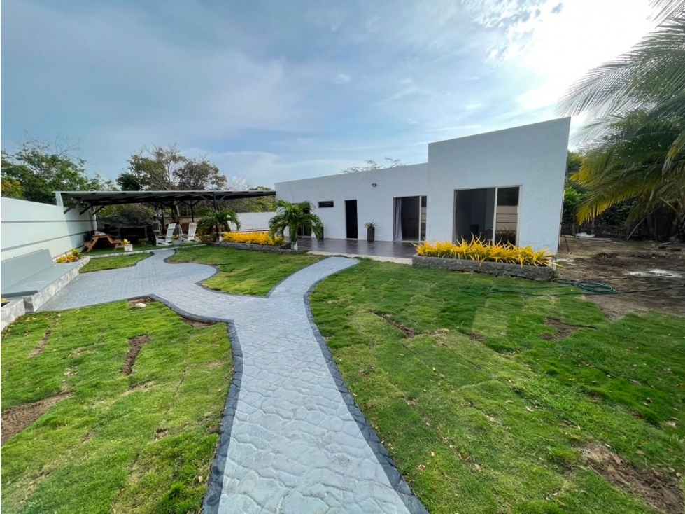 ALQUILER DE CASA CAMPESTRE AMOBLADA EN SABANILLA - PUERTO COLOMBIA - 1