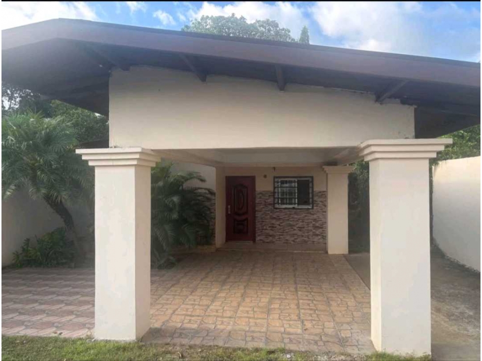 ALQUILER DE CASA EN DAVID SAN CRISTOBAL