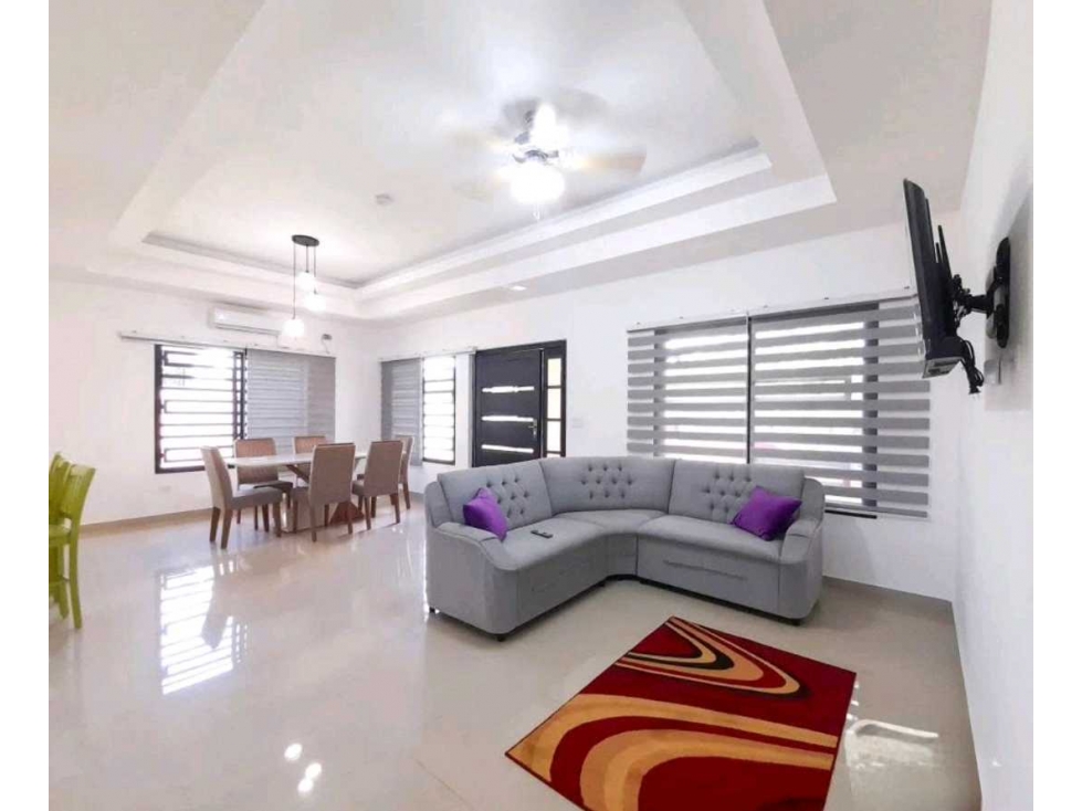 ALQUILER DE CASA NUEVA EN ALGARROBOS 2R AMOBLADA - 1