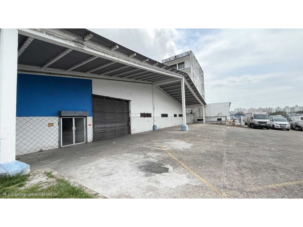 Alquiler de Galera de 1617 mts en area Industrial de Los Angeles