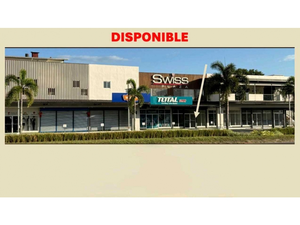 ALQUILER DE LOCAL COMERCIAL EN DAVID