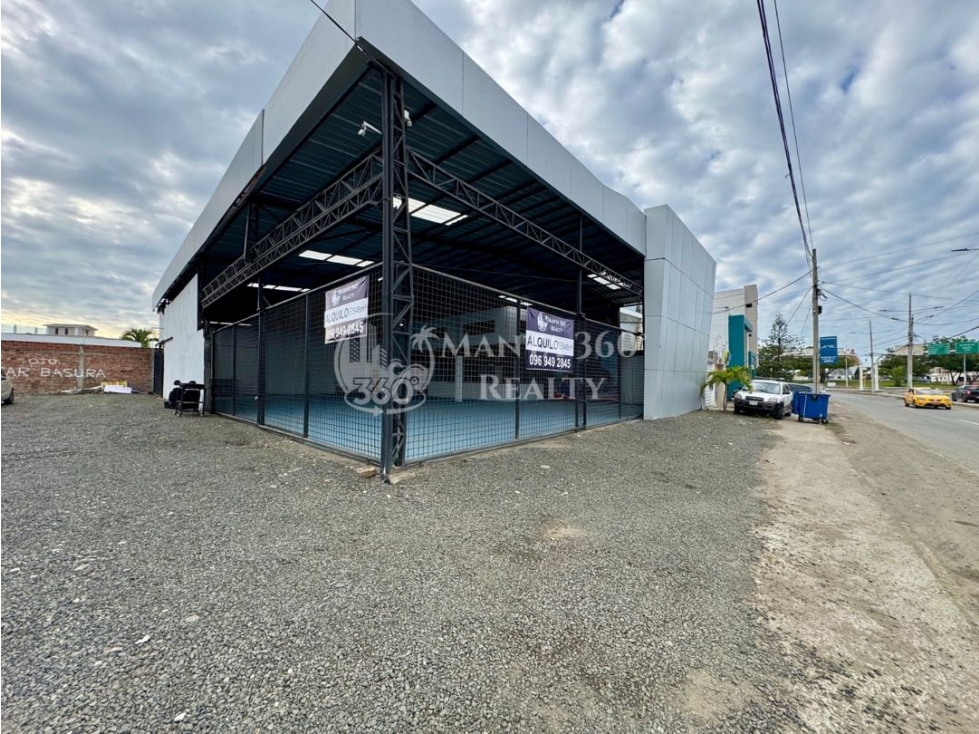 Alquiler de local comercial - sur de Manta - 1