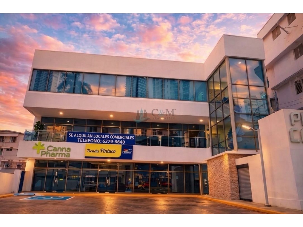 ALQUILER DE LOCALES COMERCIAL PLAZA COWES BELLA VISTA 100 Y 200 M2 JP - 1