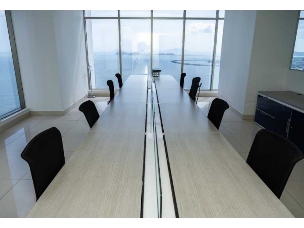 ALQUILER DE OFICINA EN BICSA - AVENIDA BALBOA - EQUIPADA - 225m2 - 3