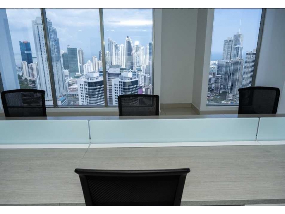 ALQUILER DE OFICINA EN BICSA - AVENIDA BALBOA - EQUIPADA - 225m2 - 6