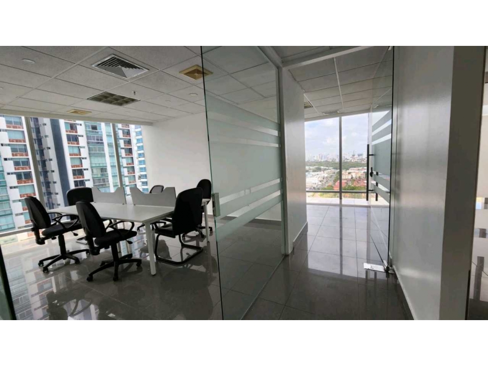 ALQUILER DE OFICINA EN COSTA DEL ESTE 315m