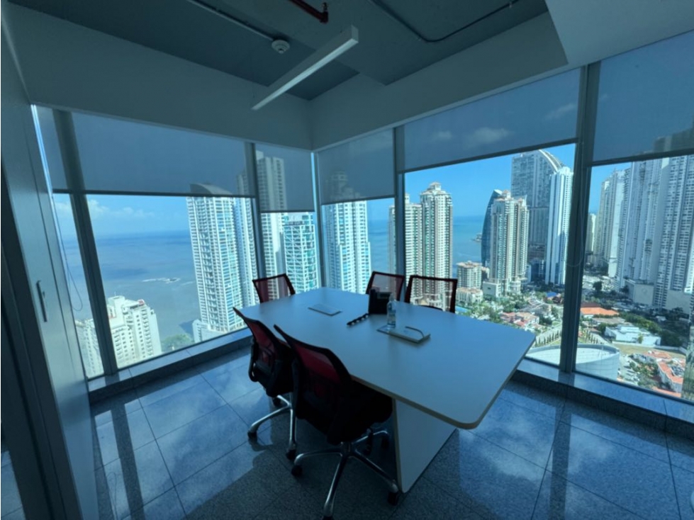 Alquiler de oficina amoblada | Oceania Business Plaza, Punta Pacifica — foto 2