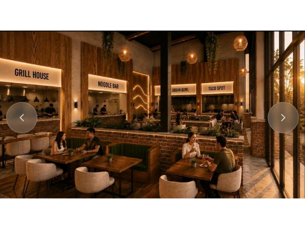 ALQUILER LOCAL COMERCIAL FOOD COURSE EN PLAZA PENONOME LT. - 1