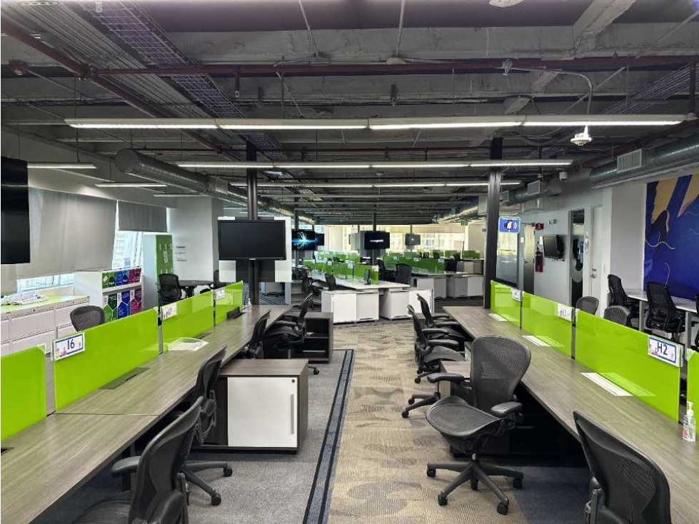 ALQUILER OFICINA AMOBLADA EN TORRE LAS AMERICAS 1033m² - 1
