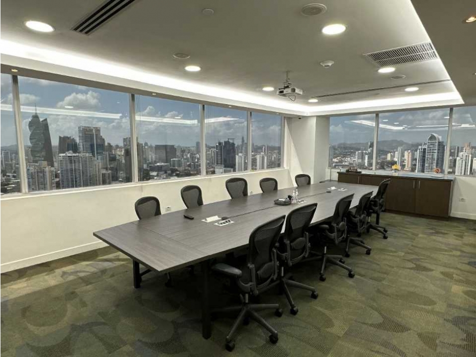 ALQUILER OFICINA AMOBLADA EN TORRE LAS AMERICAS 1033m² - 4
