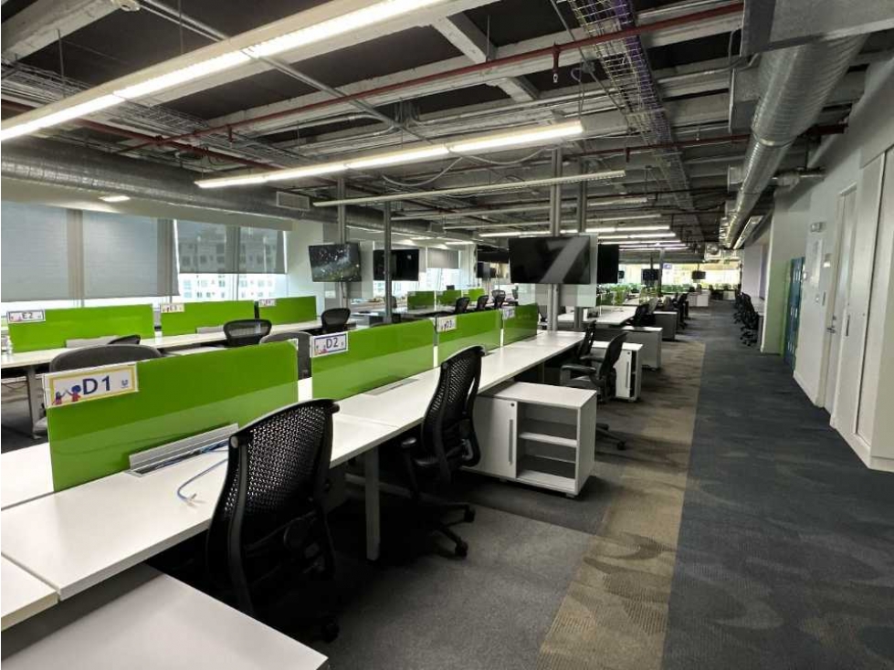 ALQUILER OFICINA AMOBLADA EN TORRE LAS AMERICAS 1033m² - 6