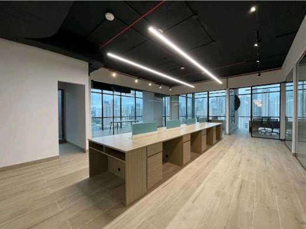 ALQUILER OFICINA AMOBLADA TOWER FINANCIAL CENTER CALLE 50