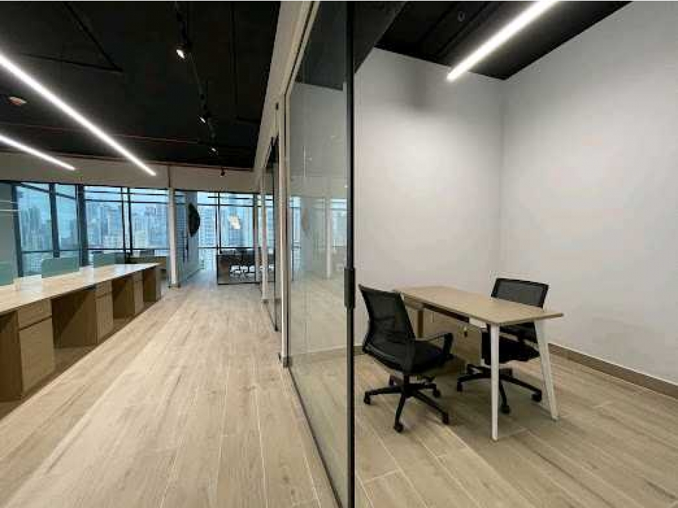 ALQUILER OFICINA AMOBLADA TOWER FINANCIAL CENTER CALLE 50 — foto 3