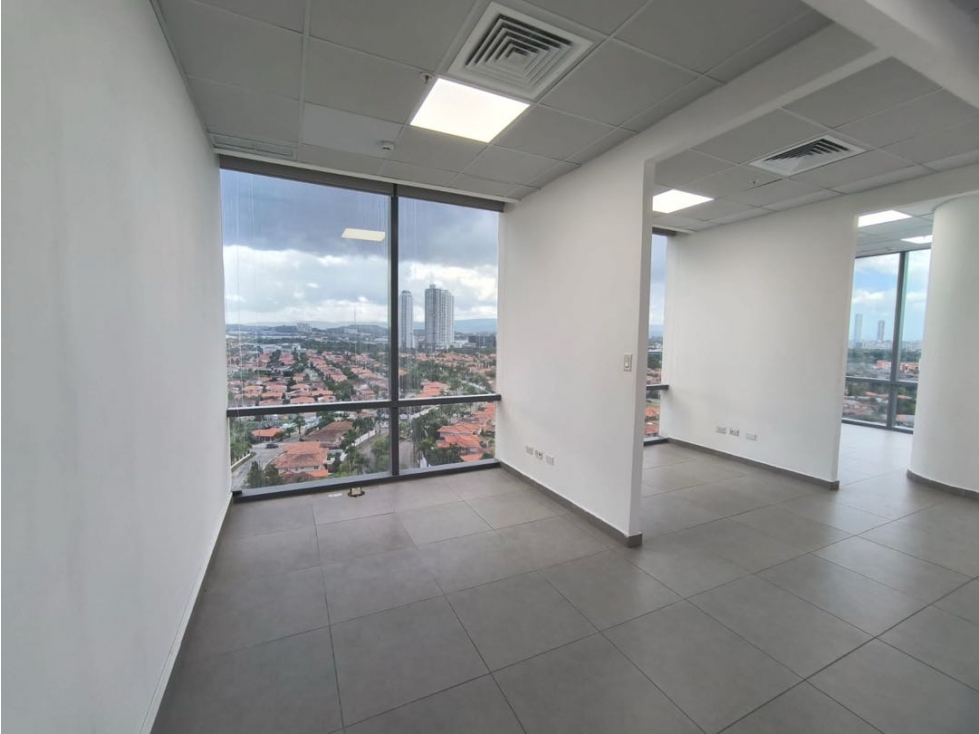 ALQUILER OFICINA COSTA DEL ESTE 50M2 PH TIMES SQUARE CENTER JP