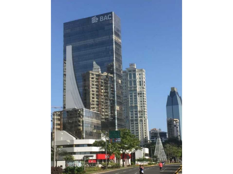 ALQUILER OFICINA EN BELLA VISTA TORRE BAC AV BALBOA