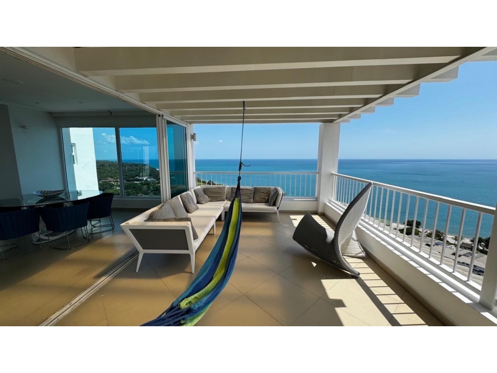 ALQUILER PENTHOUSE EXCLUSIVO BIJAO AMOBLADO VISTA AL MAR JJ — foto 3