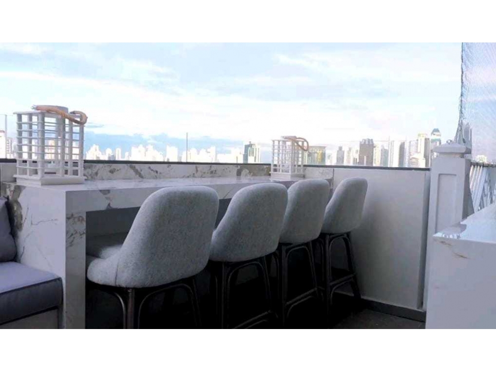 ALQUILER APARTAMENTO AMOBLADO PH VISTA NOVA 450M2 EL CANGREJO LT. — foto 4