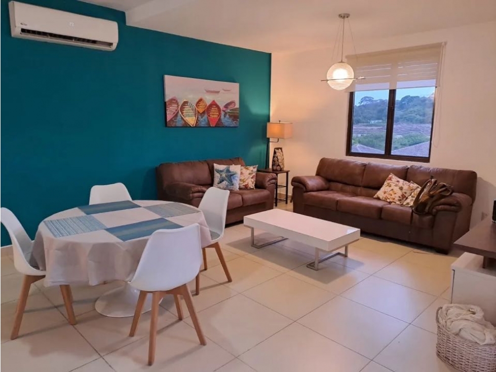 ALQUILO APARTAMENTO AMOBLADO EN PANAMÁ PACÍFICO. AM