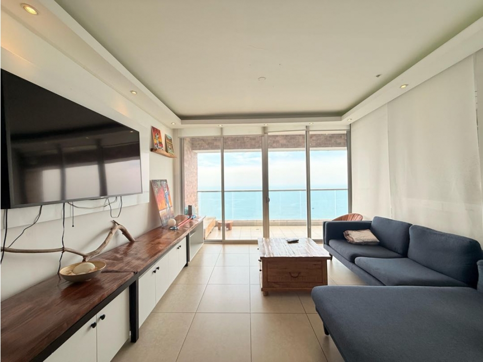 Alquilo apartamento en la avenida Balboa vista al mar Rivage 2Recamar