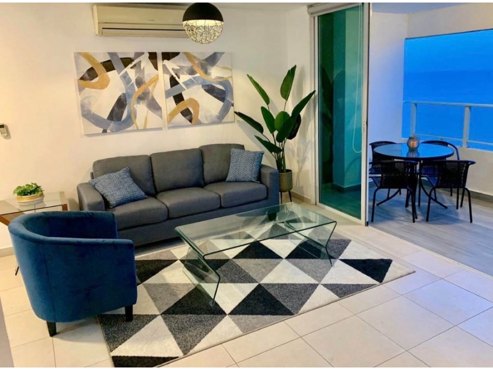 Alquilo bello apartamento amoblado en San Francisco 1500$ - 2