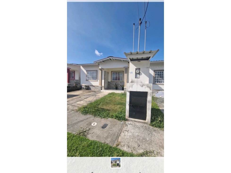 ALQUILO CASA EN LA CHORRERA BARRIADA COSTA ESTE AMOBLADA